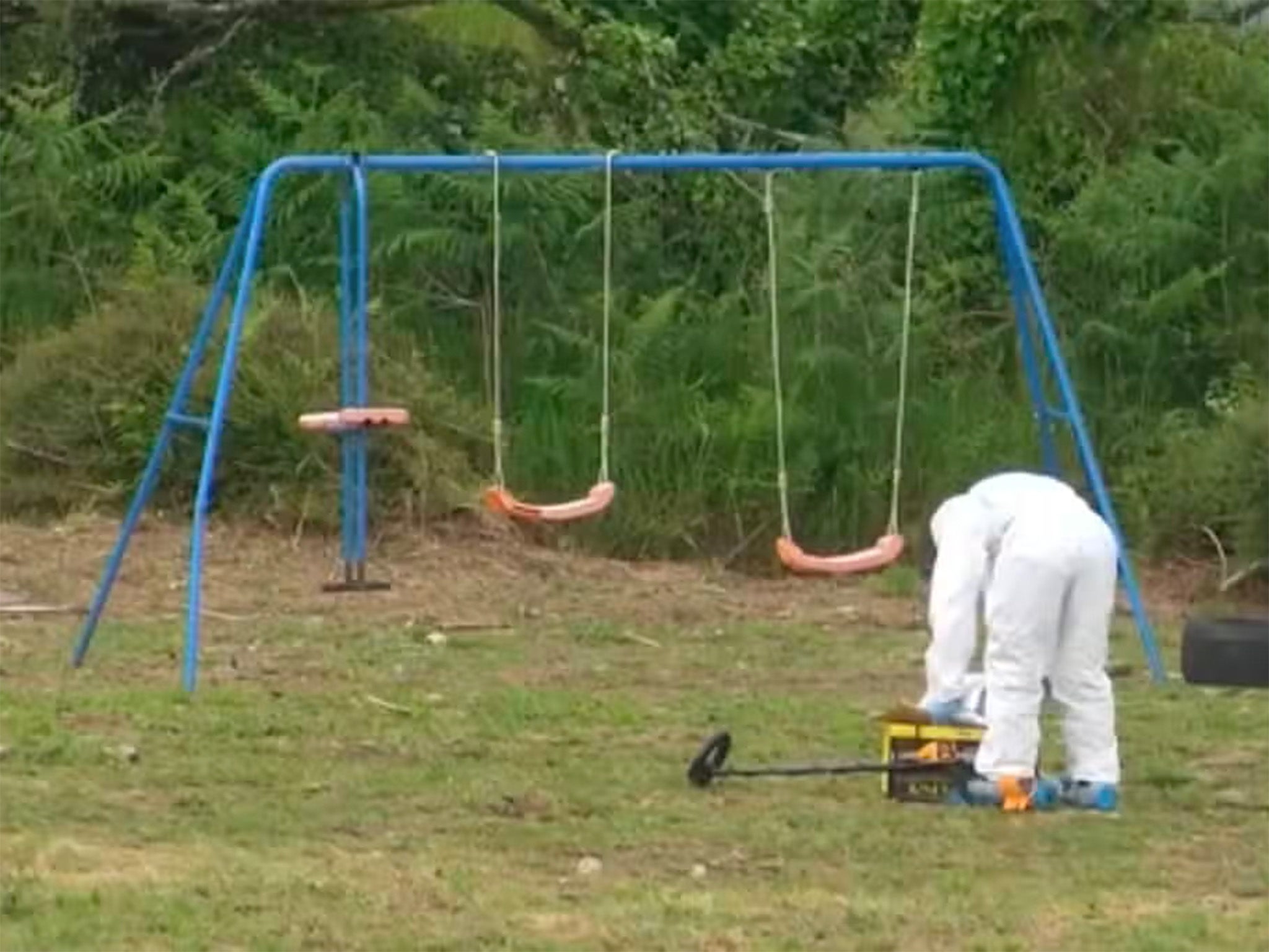 Forensic search was launched at Saint Herbot home of girl
