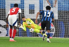David Raya reveals how Arsenal coach’s touchline chat inspired double save