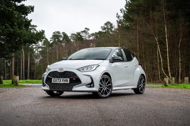 <p>The Toyota Yaris was one of the first superminis to be offered with a petrol-electric powertrain</p>