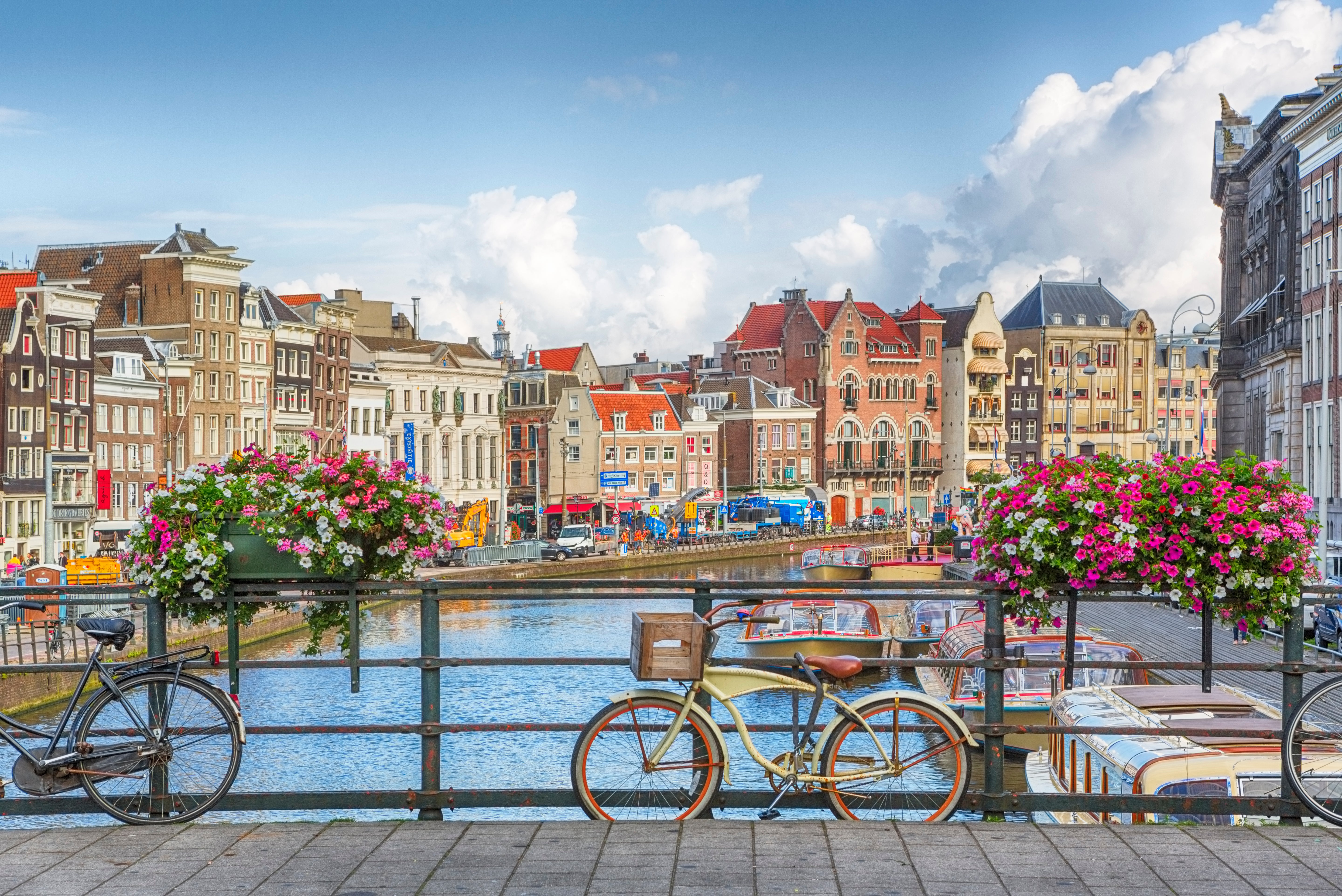 Amsterdam is a charismatic city break made more eco-conscious by taking the train