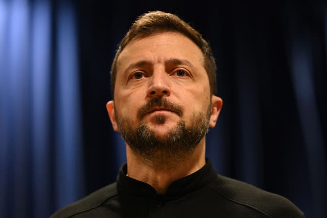 <p>Ukrainian president Volodymyr Zelensky has locked horns with Donald Trump before</p>