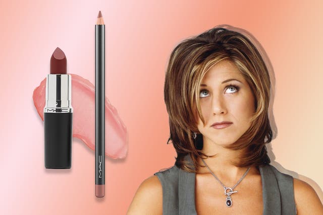 <p>Nineties-style make-up was a staple for Jennifer Aniston’s character in the sitcom</p>