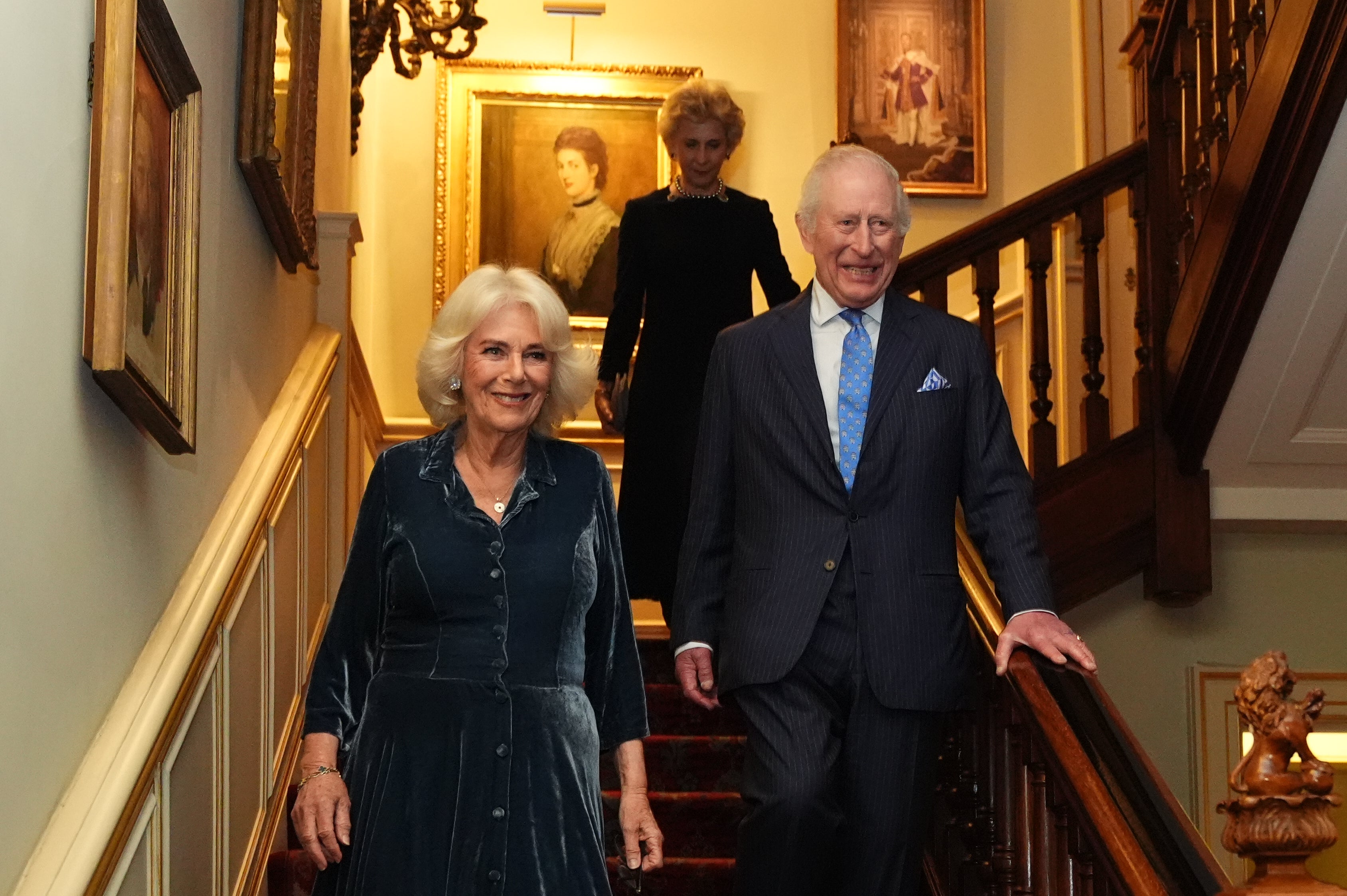 King Charles supported his wife, the Queen, during the launch of her new initiative