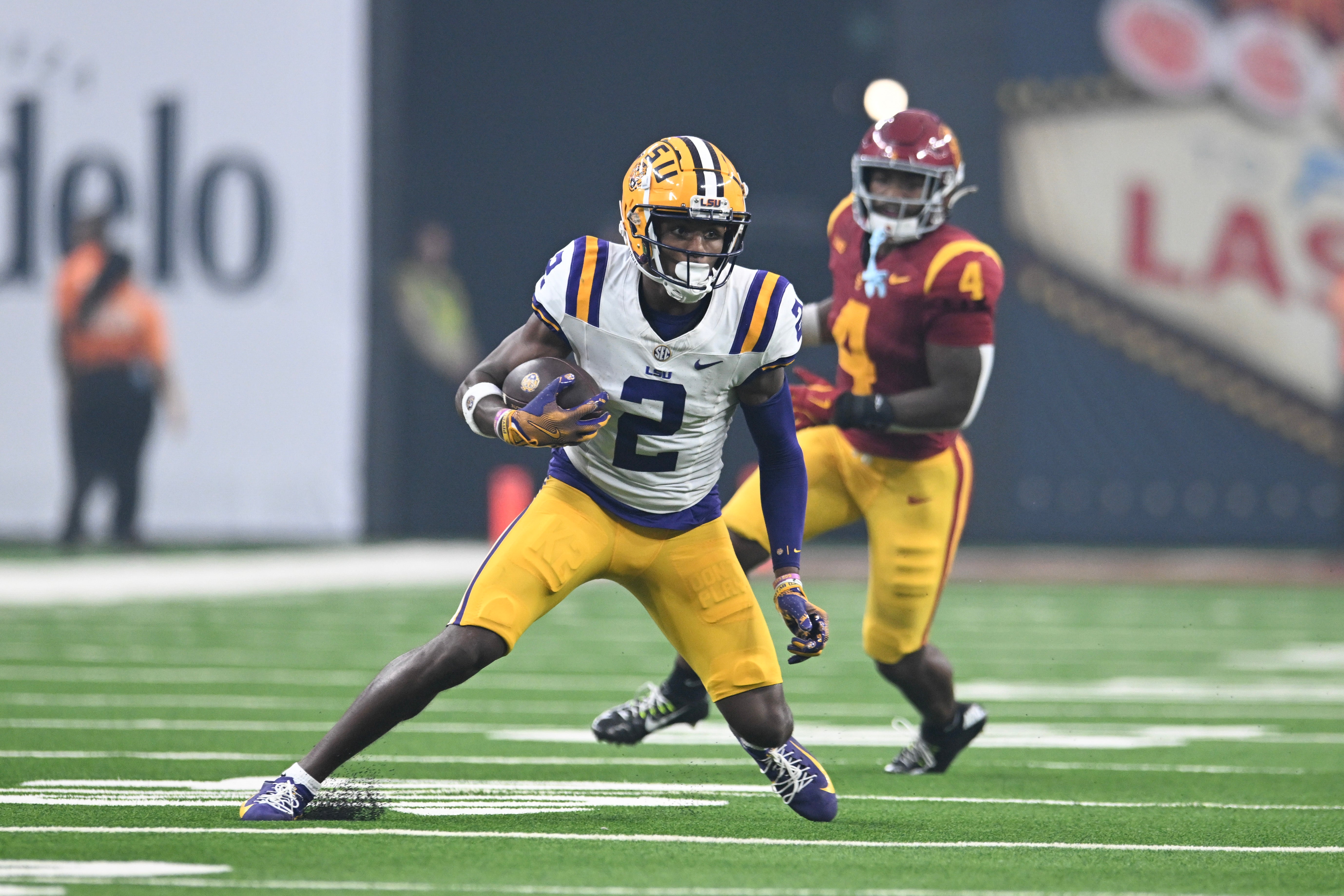 Former LSU receiver Kyren Lacy was found dead Sunday. His father, Kenny Lacy, has penned an emotional tribute to his son and warned other parents to check in on their kids’ mental health.
