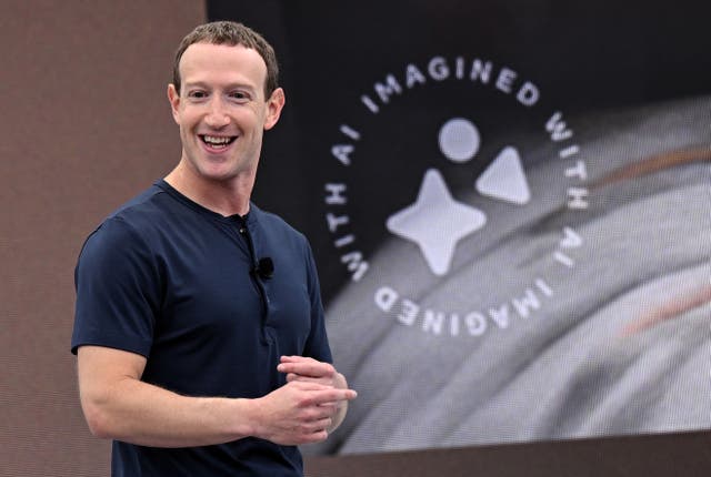 <p>Meta founder and CEO Mark Zuckerberg is introducing AI chatbots across his companies’ platforms, including WhatsApp</p>
