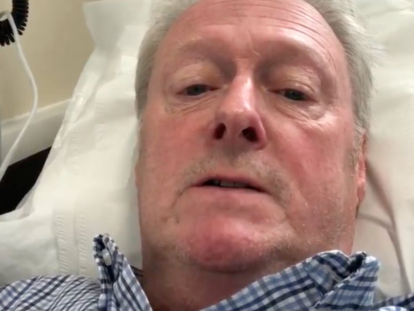 ‘Coronation Street’ star Charles Lawson shares video from hospital