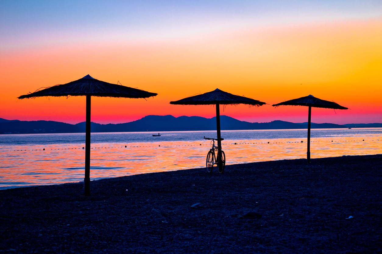 Zadar is known for its sunsets and a favourite of Alfred Hitchcock (Getty/iStockphoto)
